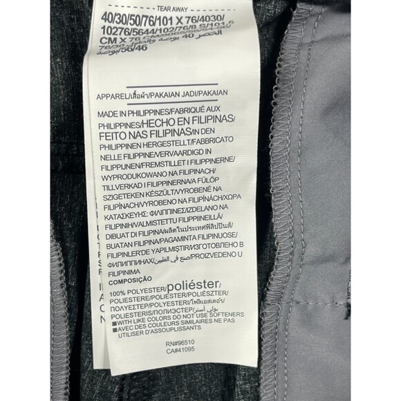 Under Armour Pants Men's 40x30 Gray Showdown Golf Stretch Performance Grip NWT - Picture 10 of 11